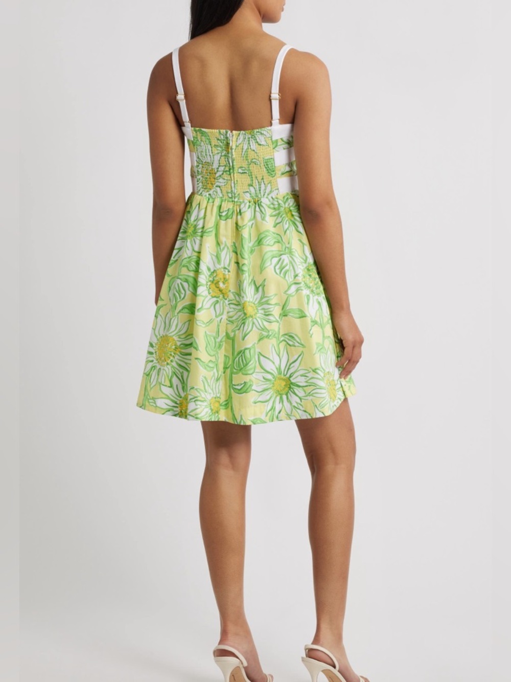 Lilly Pulitzer Cheri Limoncello Sunbelievable Fit & Flare Minidress Size 8 NWT - Picture 2 of 11